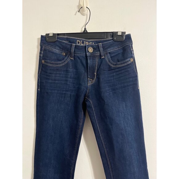 DL1961 Jennifer High Rise Boot Jeans Sonic Wash Size 25 - Picture 3 of 14